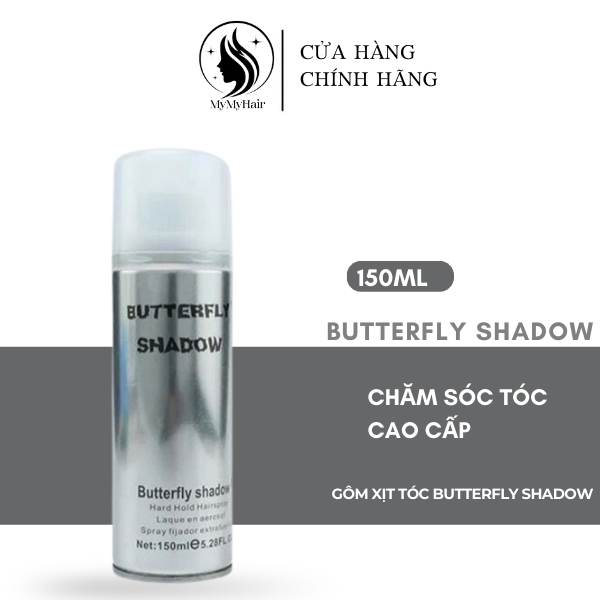 Gôm xịt tóc Butterfly Shadow 150ml