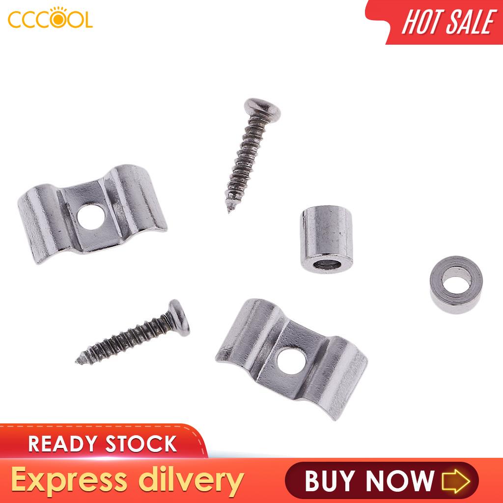 CCcool 2X Guitar Con lăn dây cây lưu giữ hướng dẫn với ốc vít