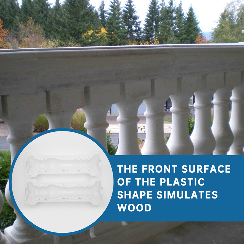 Roman Column Railing Roman Column Mold Balcony Garden Pool Fence Cement Railing Plaster ...