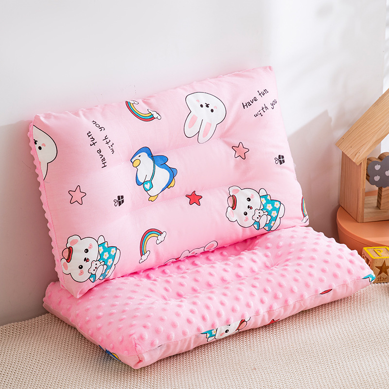Children's Beanie Pillow 3D Washable Cartoon Granules Pillow Core Baby Nap Pillow Pillow