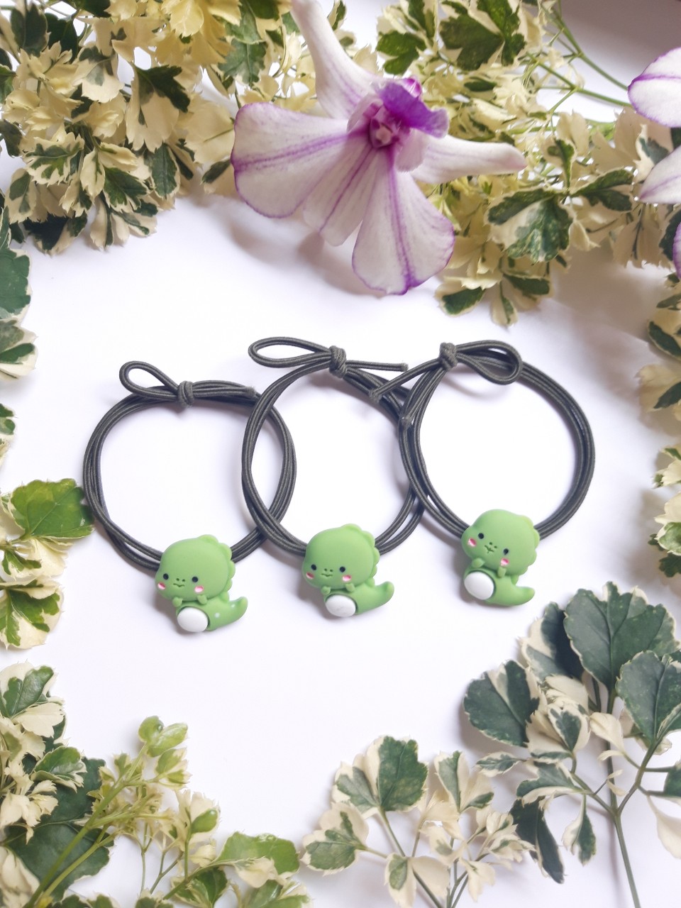 Combo 5 Cột Tóc Khủng Long Siêu Xinh( Hàng Đẹp Bền, Chắc, Hình Thật).