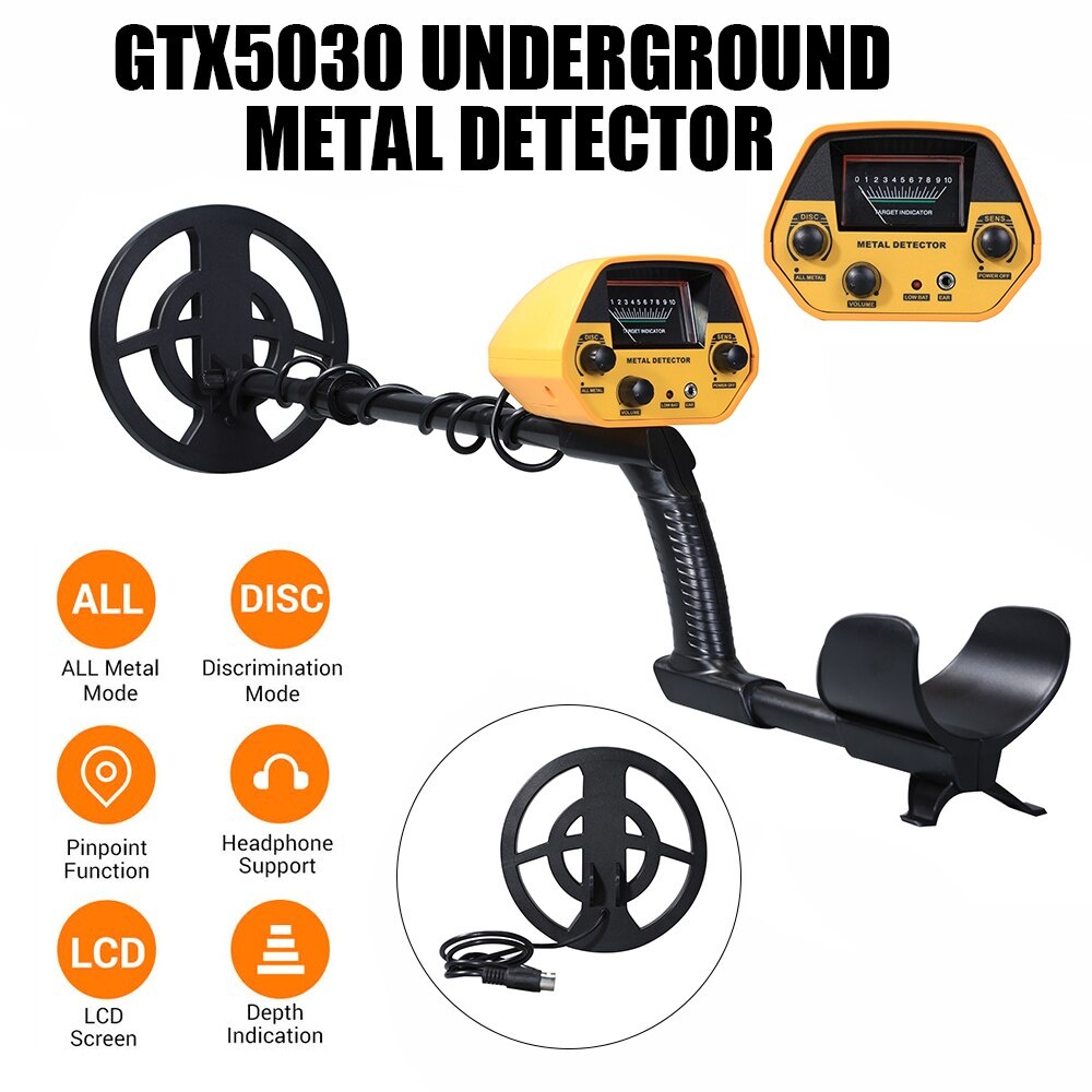 New Gtx5030 Underground Metal Detector High Sensitivity Detector 