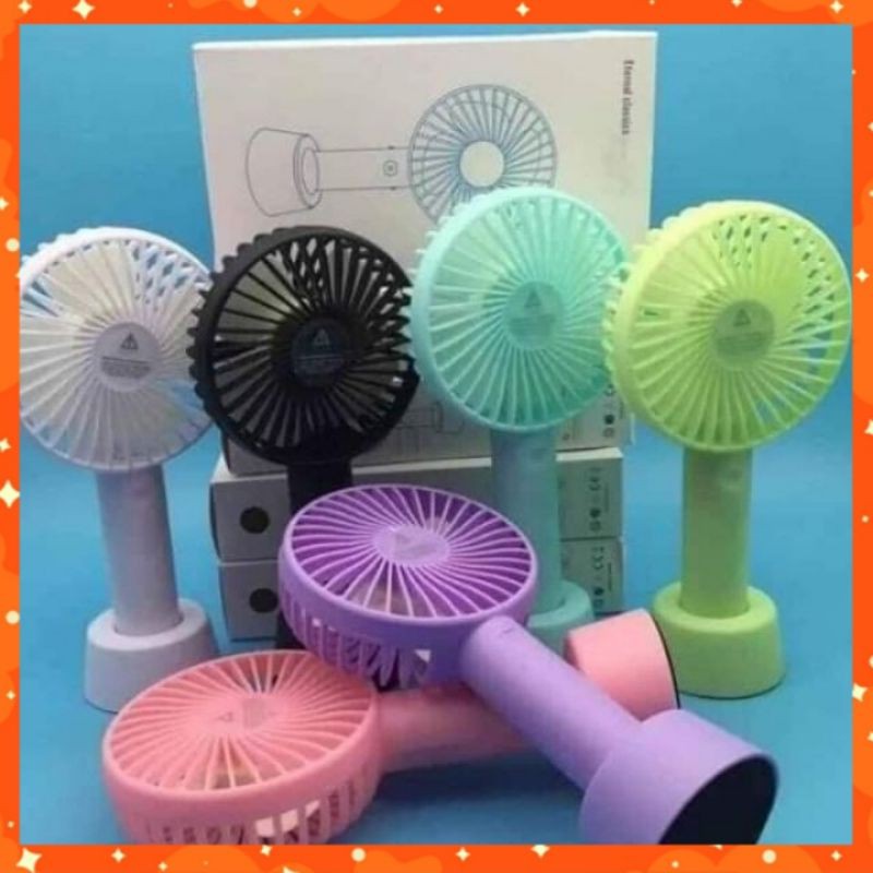 QUẠT CẦM TAY MINI TÍCH ĐIỆN/( CAM KẾT HÀNG CHẤT LƯỢNG, GIÓ MẠNH)