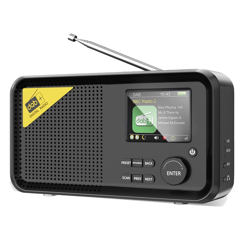 Portable AM FM Radio , World Receiver Radio Dab + AM FM Radio with USB