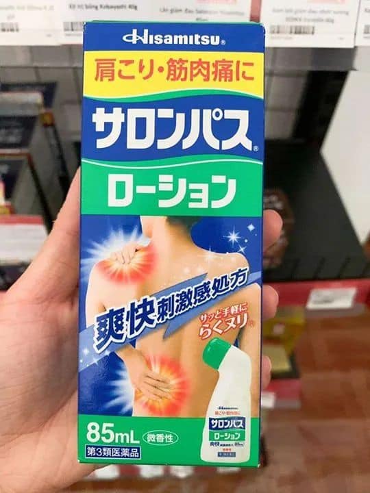 Dầu xoa bóp - Dầu nóng Hisamitsu Nhật bản