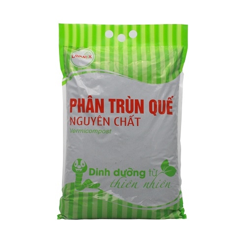 PHÂN TRÙN QUẾ NGUYÊN CHẤT LAVAMIX TÚI 2KG