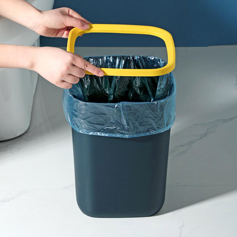 Garbage bin, household large bathroom, kitchen, pressure ring garbage bin, living room garbage bin