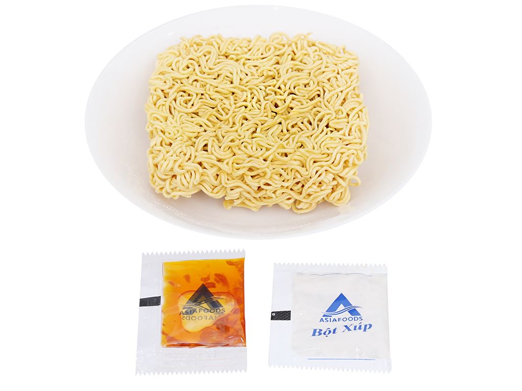 Mì Gấu Đỏ Tôm Và Gà Gói 63g