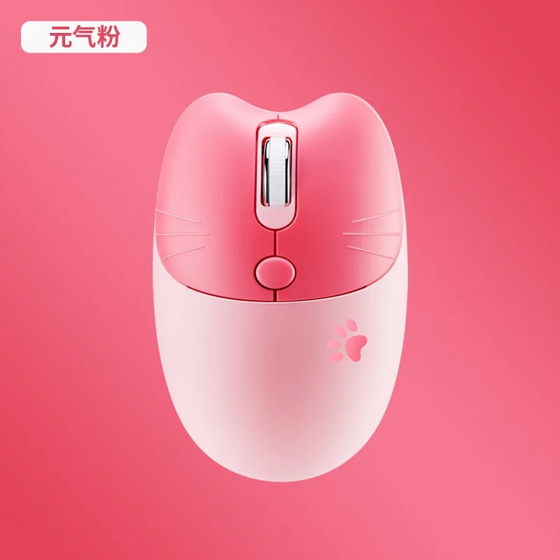 Cat M3 Wireless Mouse Mute Laptop Office Portable Unlimited Mouse Silent Comfortable And Cute