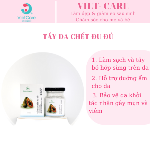 Tẩy da chết đu đủ VIETCARE