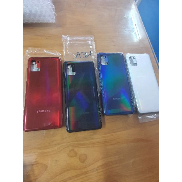 Vỏ samsung A31 có kính camera khung sườn