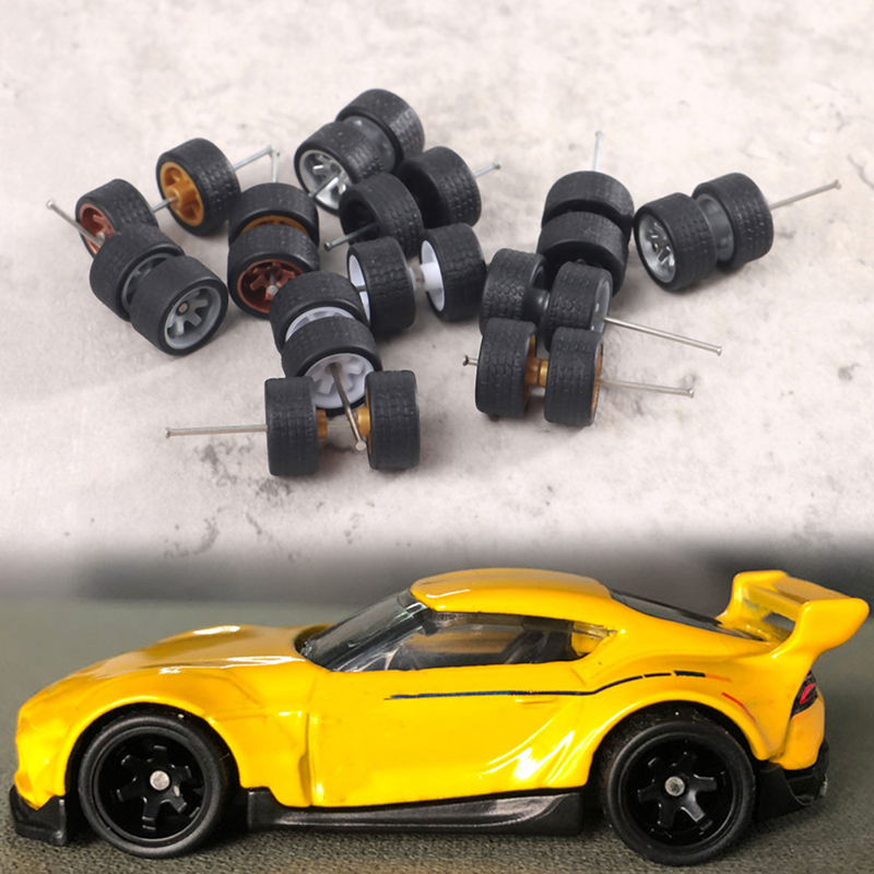 1Set%201:64%20Car%20Wheels%20For%20Hotwheels%20Rubber%20Tire%20With%20Wheel%20Axle%20Model%20Car%20Modified%20Part%20DIY%20Racing%20Vehicle%20Toys%20-%20Image%208