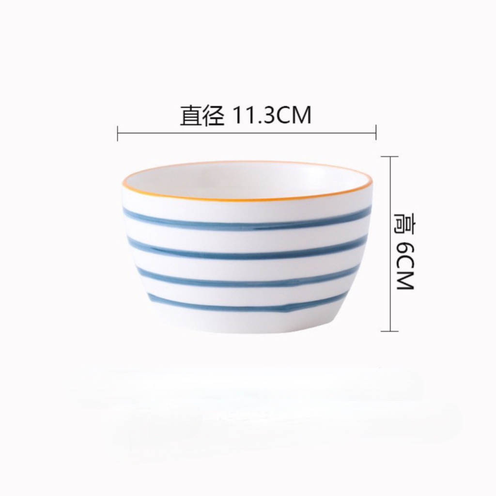 Chén sứ hoạ tiết Nhật, bát căn cơm , chén sứ cao cấp nhiều hoạ tiết màu sắc tối giản.
