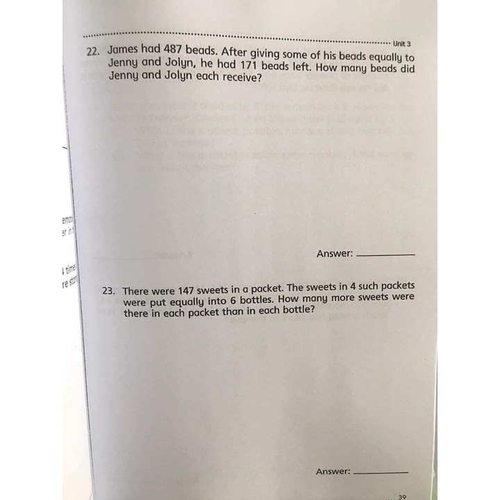 Bộ 3q - Level 3 -  Complete maths, Step by step math, Challenging 4 in 1 maths