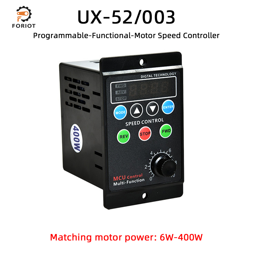 Foriot AC 220V Intelligent Speed Controller Produces AC Motor Speed Controller