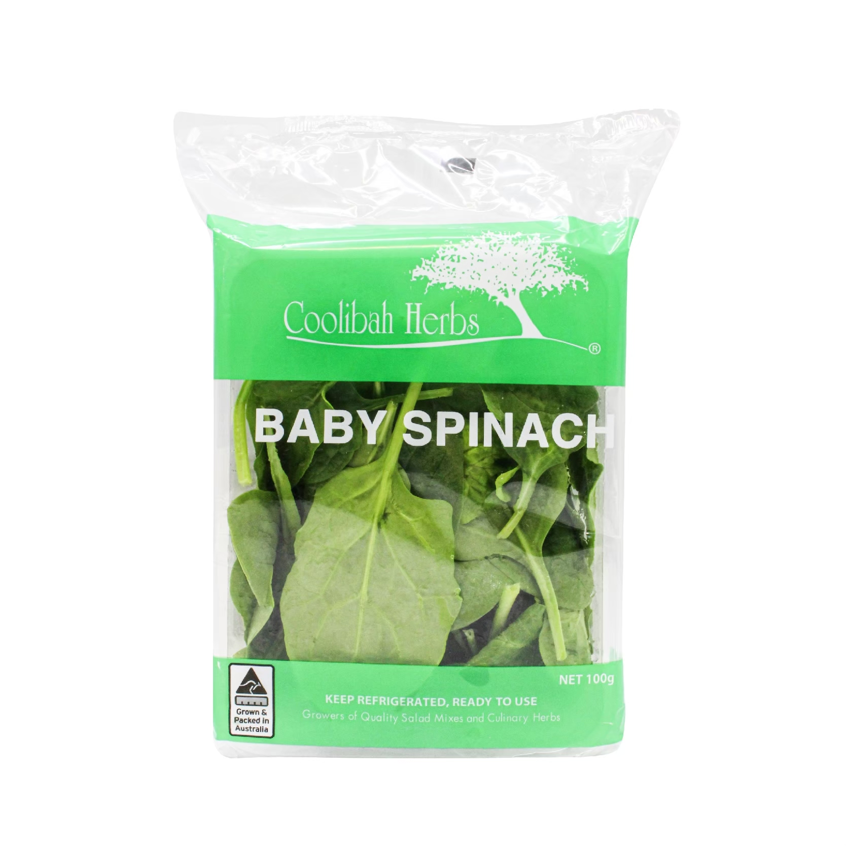 Coolibah Herbs Baby Spinach สลัดผักโขมเบบี้สปิแนช Lazada.co.th