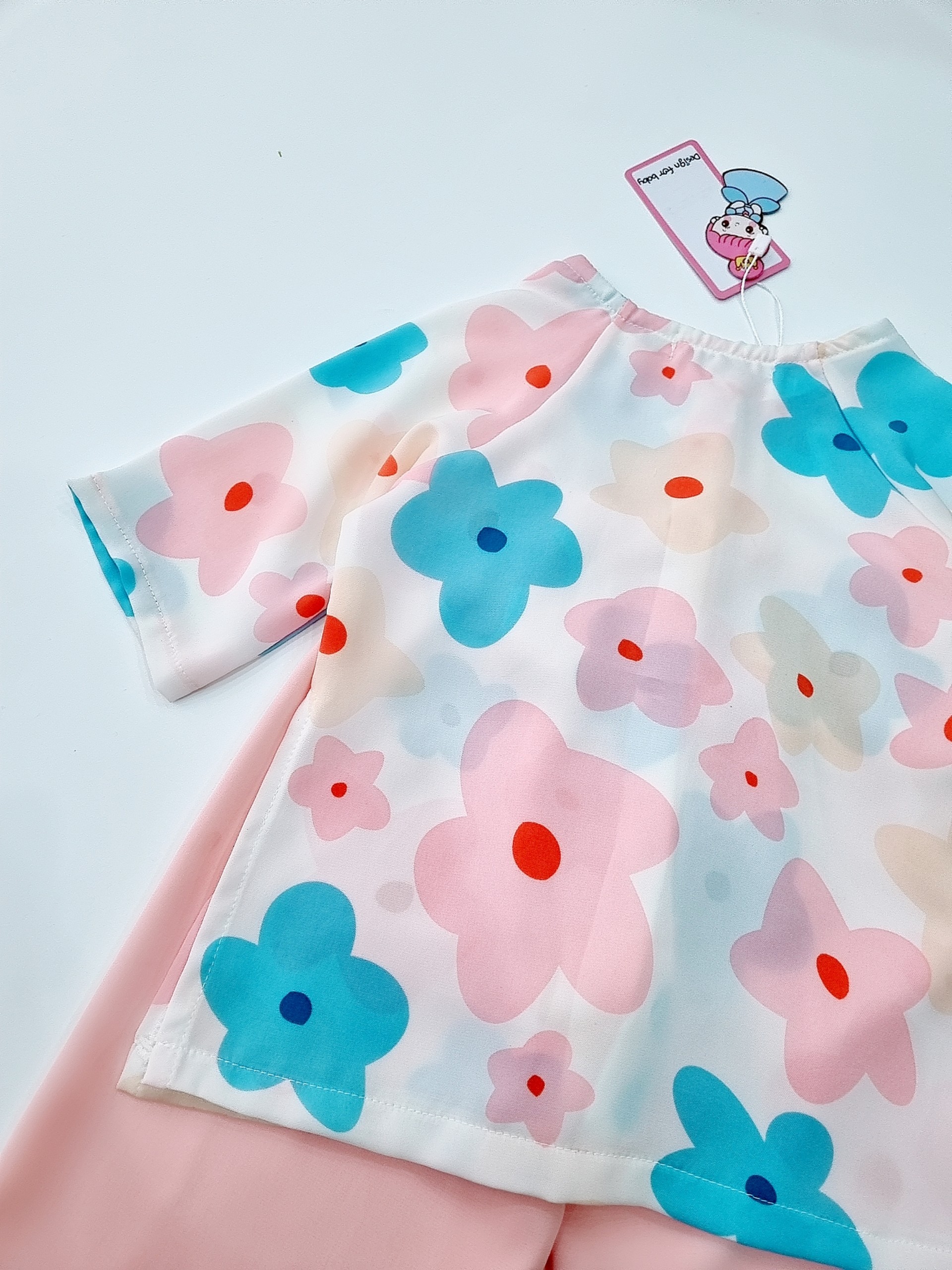 [ CÓ QUÀ TẶNG 💝 ] Set bộ mẹ và bé bà ba hoa anh đào