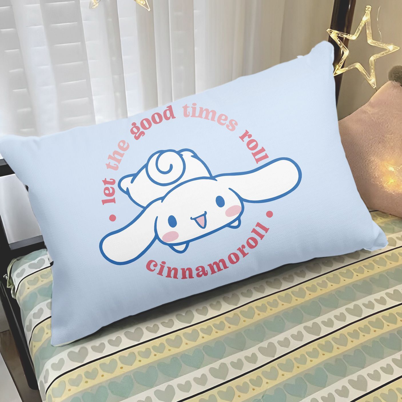 Cinnamon gối trường hợp dễ thương phim hoạt hình hai mặt gối trường hợp trẻ em phòng gối trường hợp cổ bảo vệ trường hợp Cinnamon Pochacco gối trường hợp giường