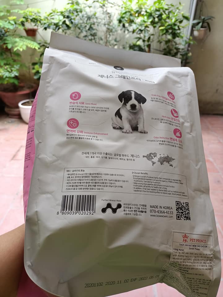 Thức ăn hạt mềm cho chó con Zenith