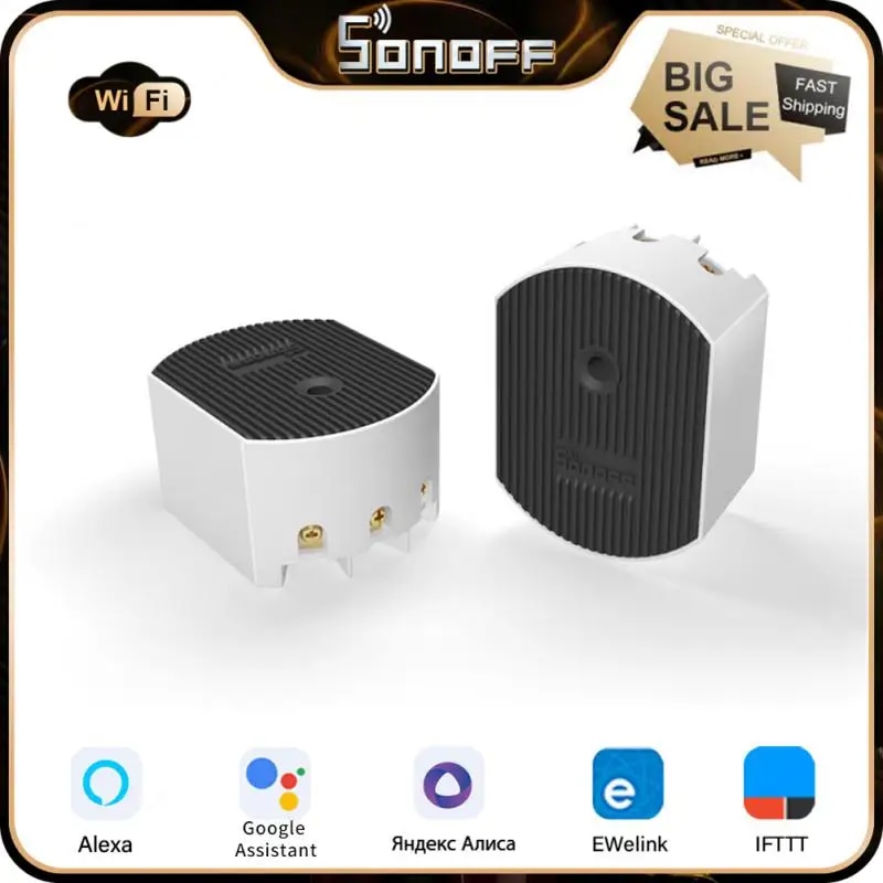 【Customizable】 Sonoff D1 Wifi Smart Dimmer Switch 433mhz Rf Diy Mini Remote Control Switch Smart Home Brightness Module Via Ewelink Alexa