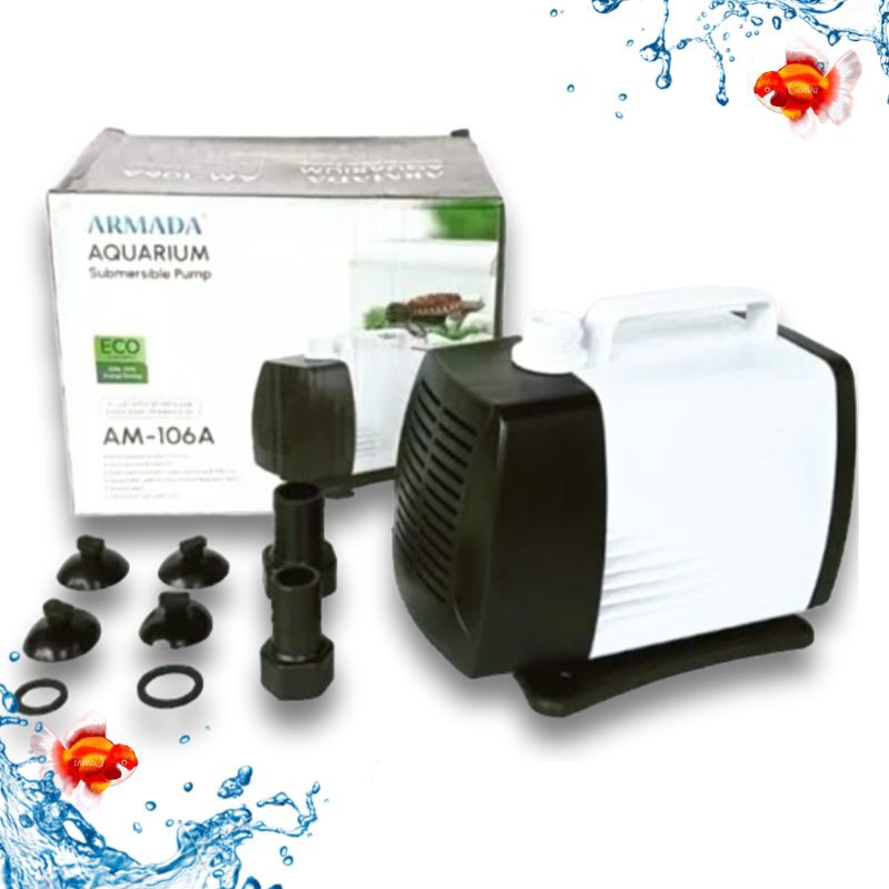 Pompa Kolam Air Mancur Hidroponik ARMADA AM 106A
