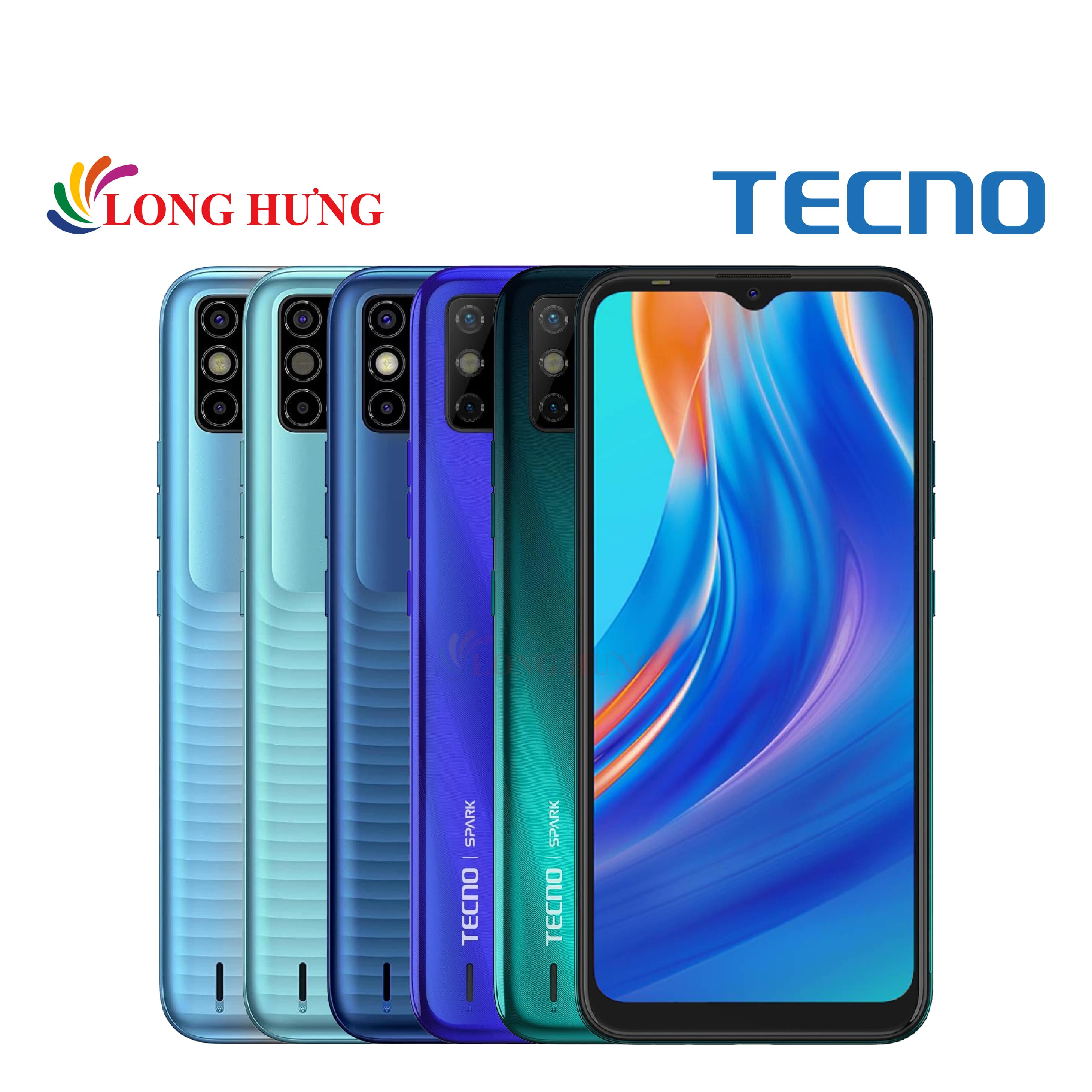Điện thoại TECNO Spark 6 Go (4GB/64GB) - Hàng chính hãng - Màn hình lớn 6.52 inch, thiết kế độc đáo, viên pin sử dụng thoải mái