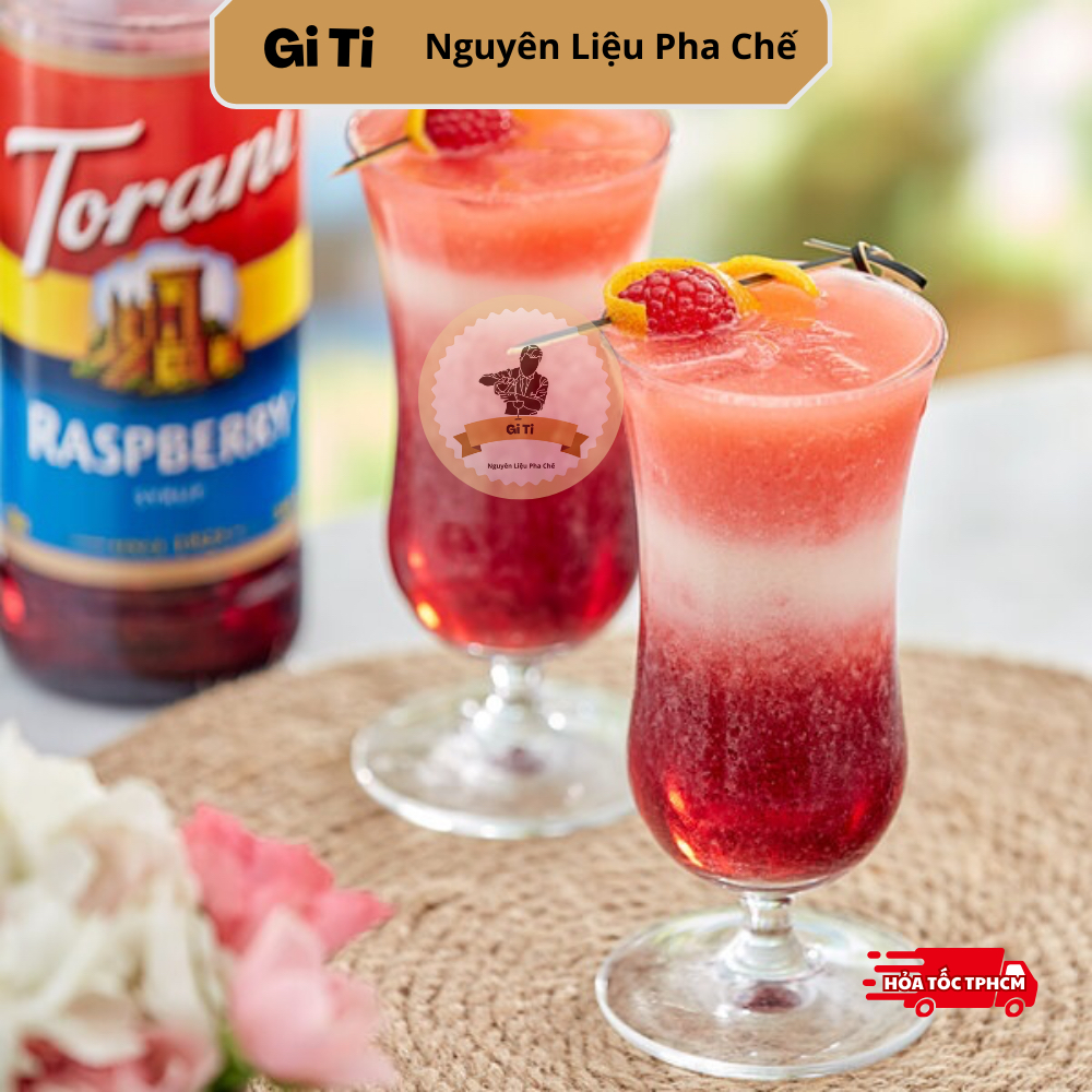 Siro/Syrup Torani Phúc Bồn Tử (Mâm xôi) 750ml | Torani Raspberry