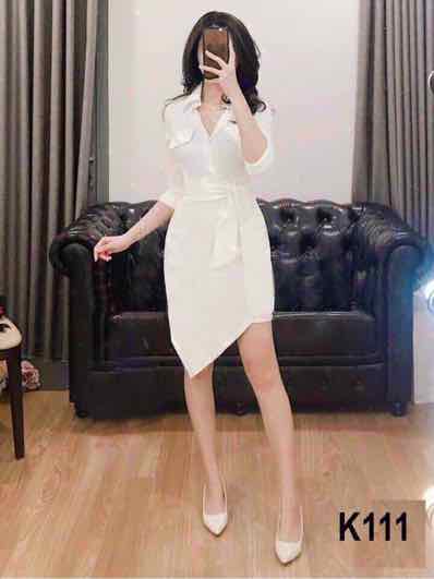 LZD Đầm sơ mi voan lụa cao cấp_ Kiểm hàng vô tư