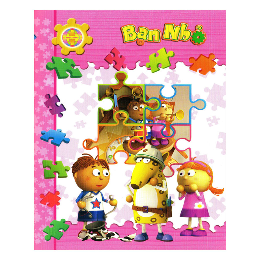 Tập Bạn Nhỏ Hòa Bình 4- 5 ÔLy (Định Lượng 100gsm; Lốc 10 Quyển)