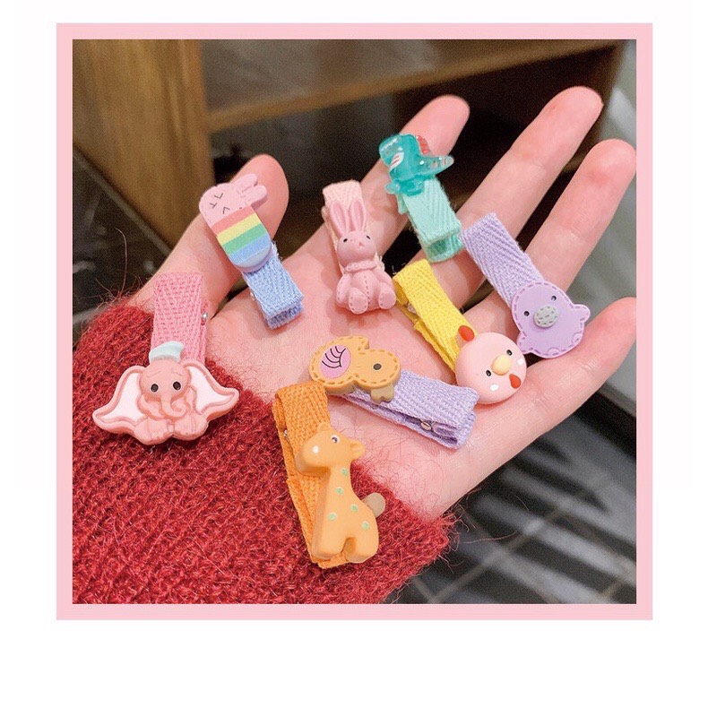 SET 2 KẸP ICON DỄ THƯƠNG - KẸP MỎ VỊT CUTE MIKA MIKA