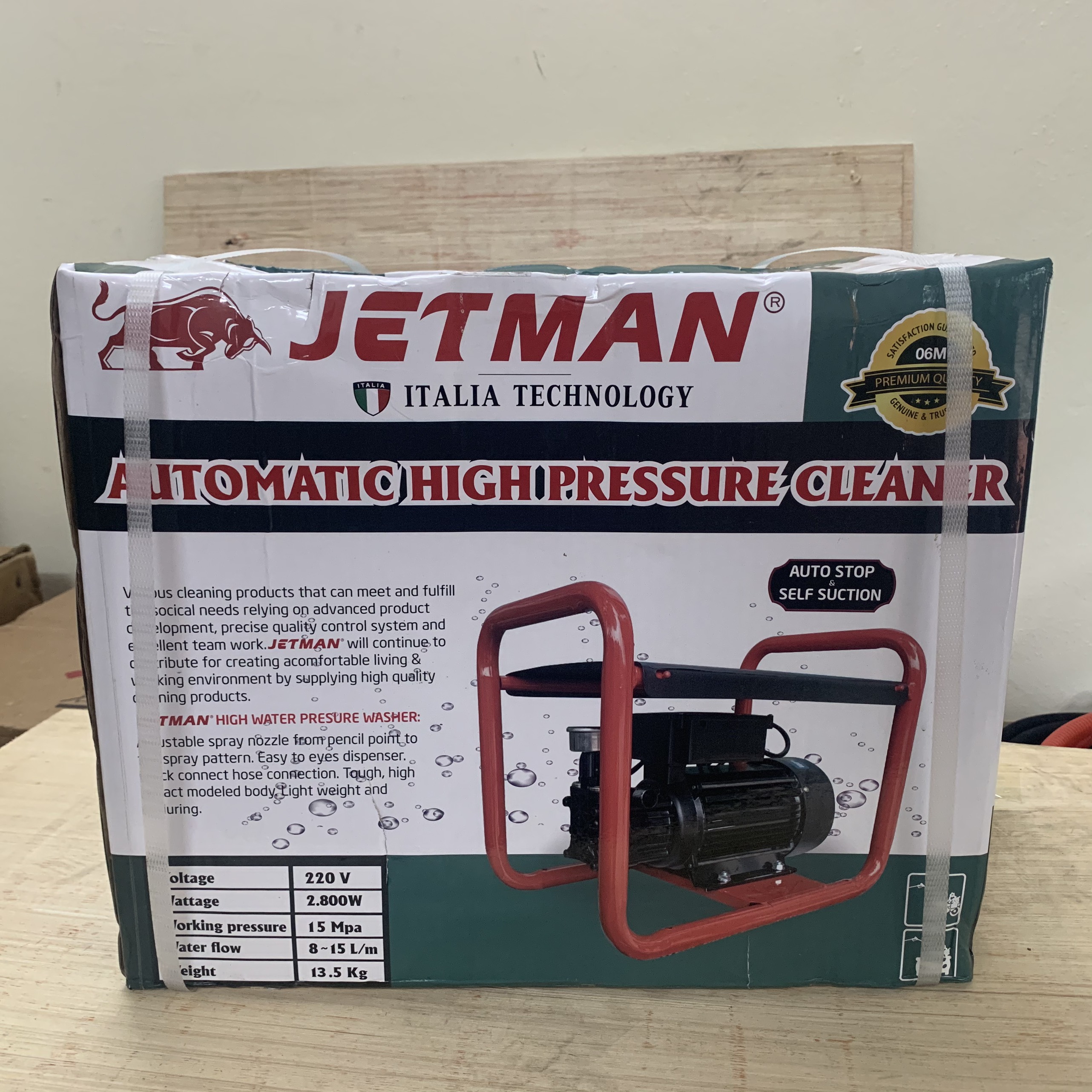 Máy Rửa Xe 2800W Jetman JM20A