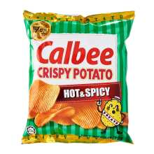 Calbee Hot And Spicy Crispy Potato Chips