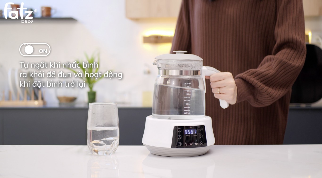 Máy đun và hâm nước pha sữa điện tử - QUICK 5 - FB3569TK