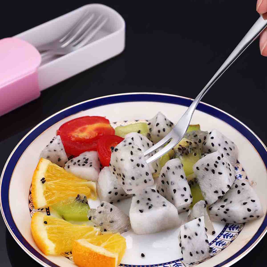 Stainless steel fork-fruit fork-Lumbley