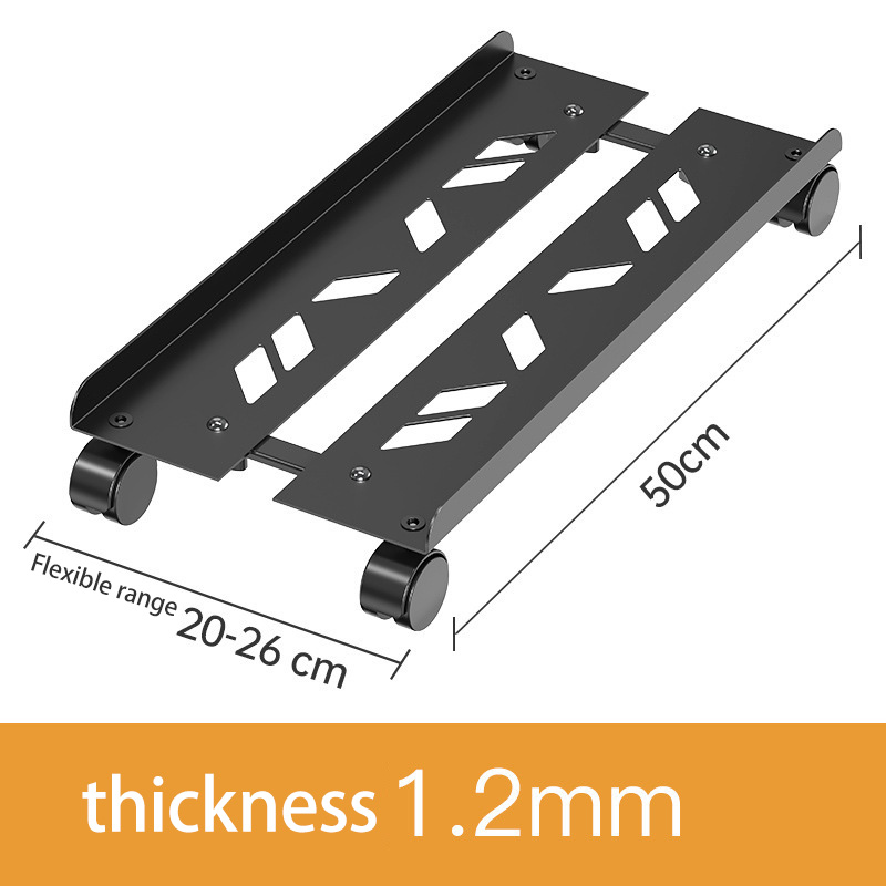 Desktop computer main rack removable chassis base bracket office host bracket universal heightening storage rack