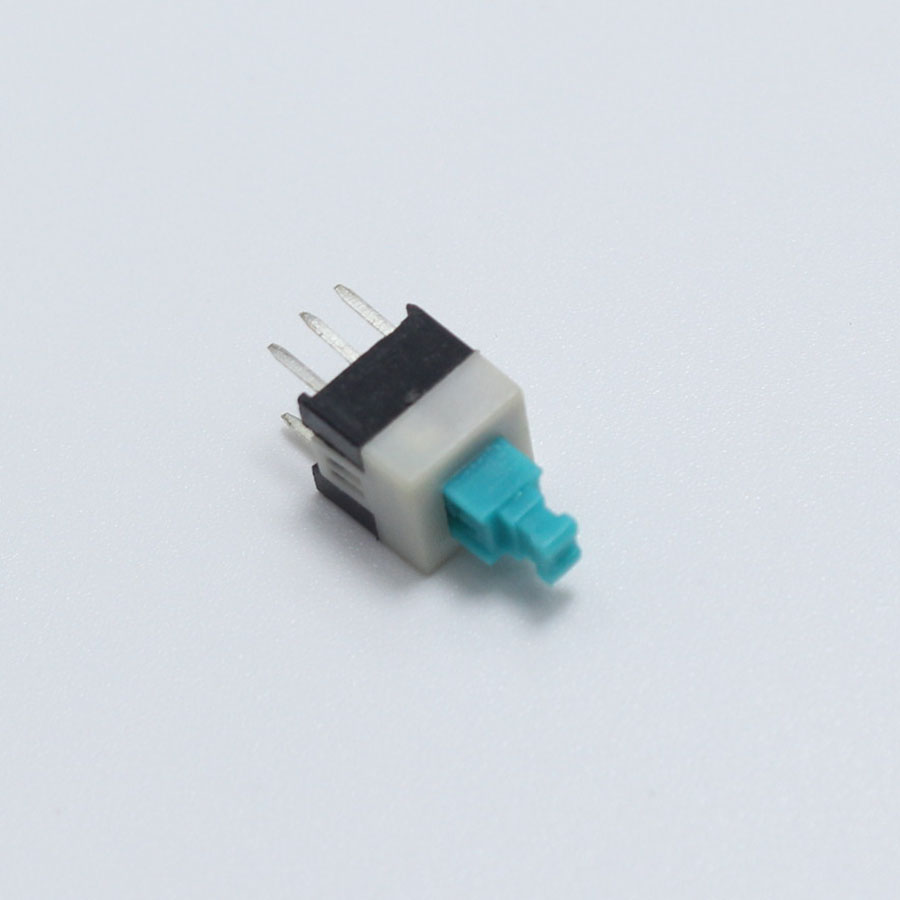 20-Pack 7x7mm Tactile Push Button Switch – Self-Lock DPDT 6-Pin Micro Switch, 0.1A/30VDC, Mini For Electronics & DIY