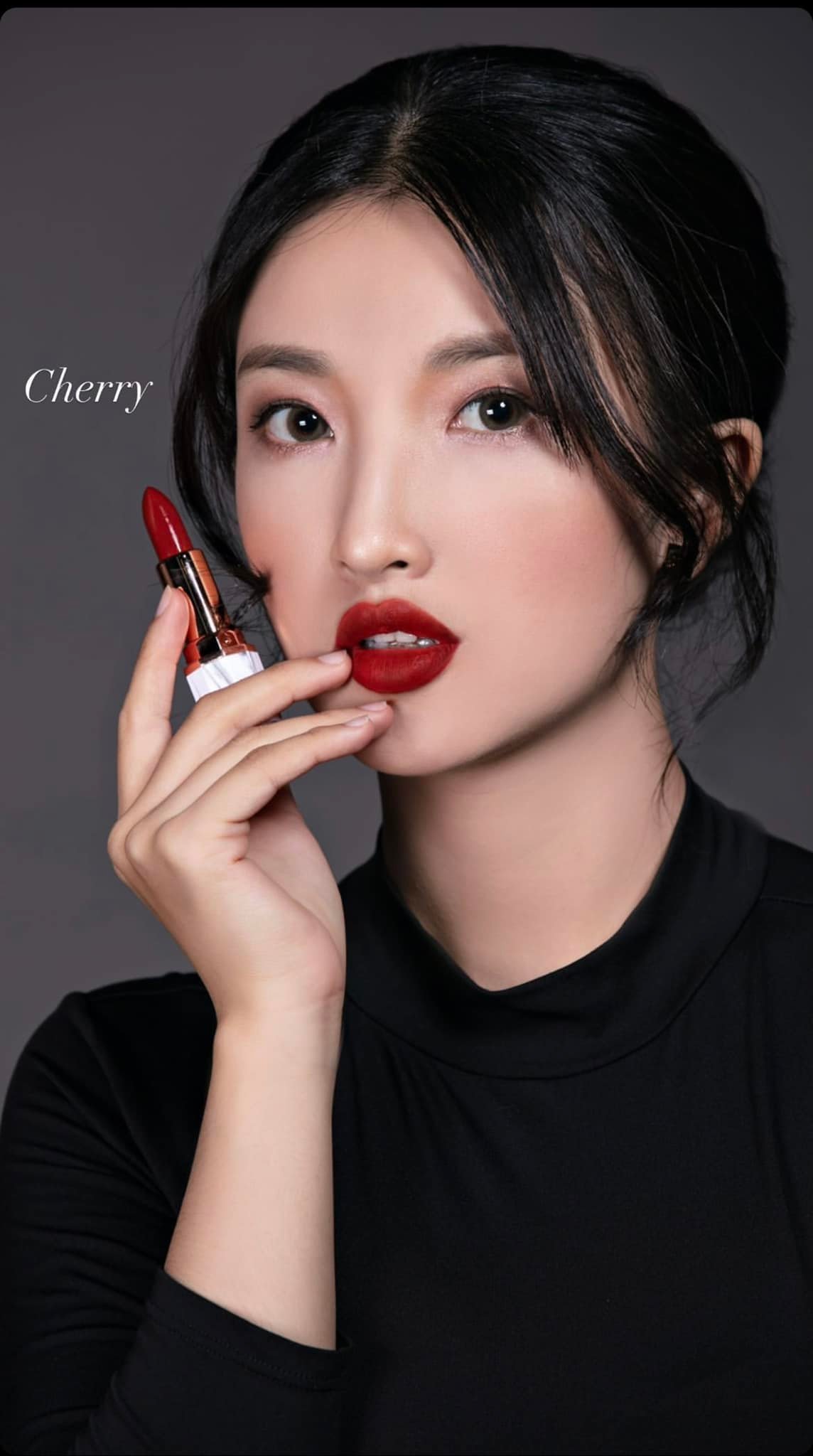 Son Satin Màu Cherry