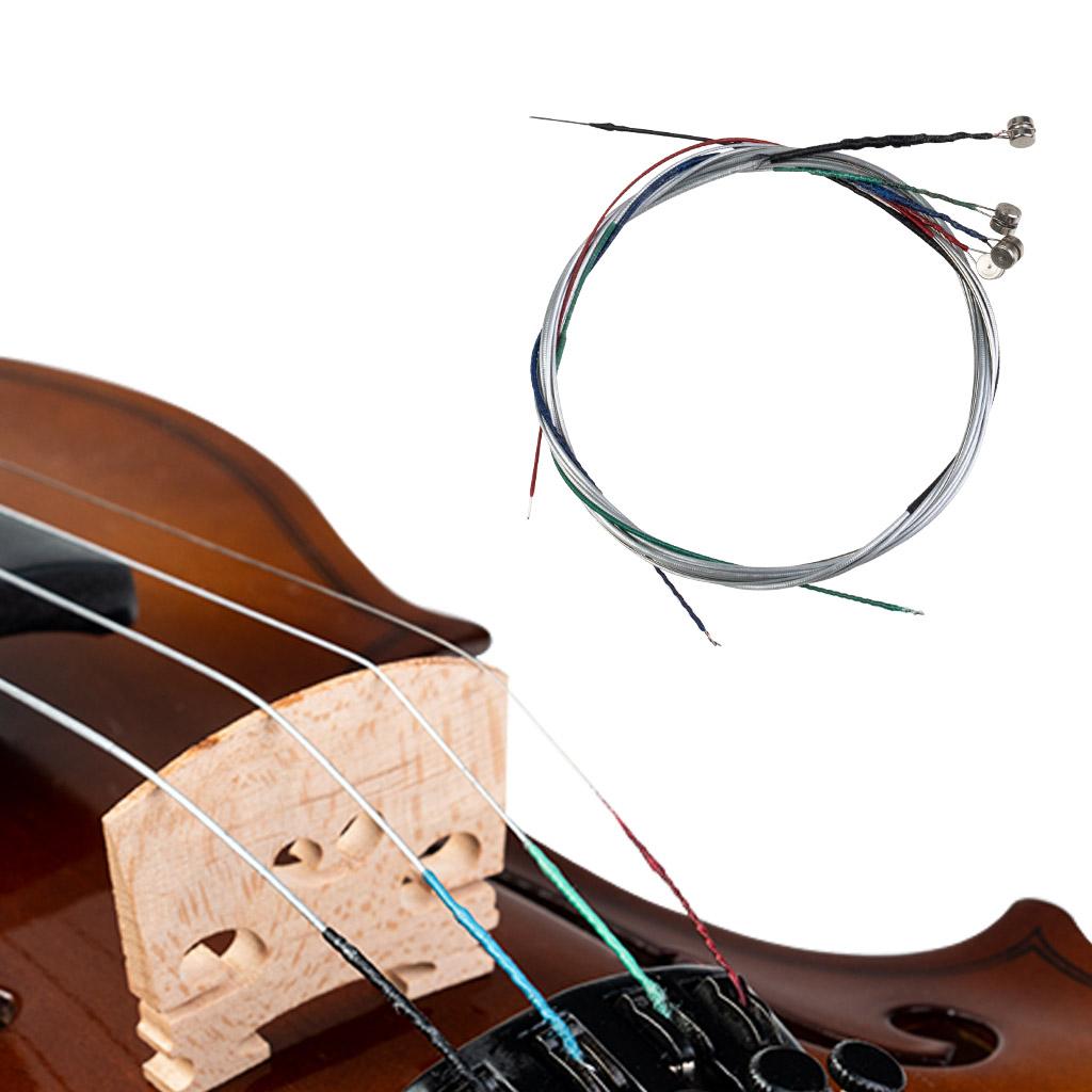 Magic Sound Complete Set of Strings for High Quality Violin Size 4/4 3/4 Resistant Strings