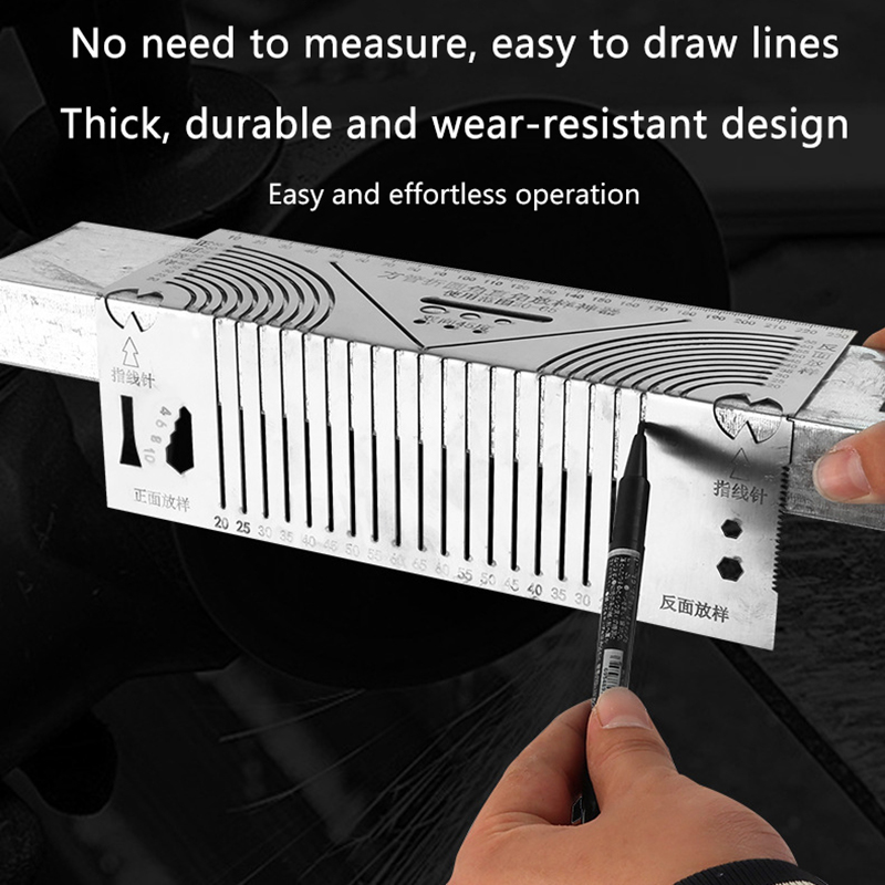 Precision-Flex Angle Arc Marking Tool Metal Fabrication Pipe Saddle ...