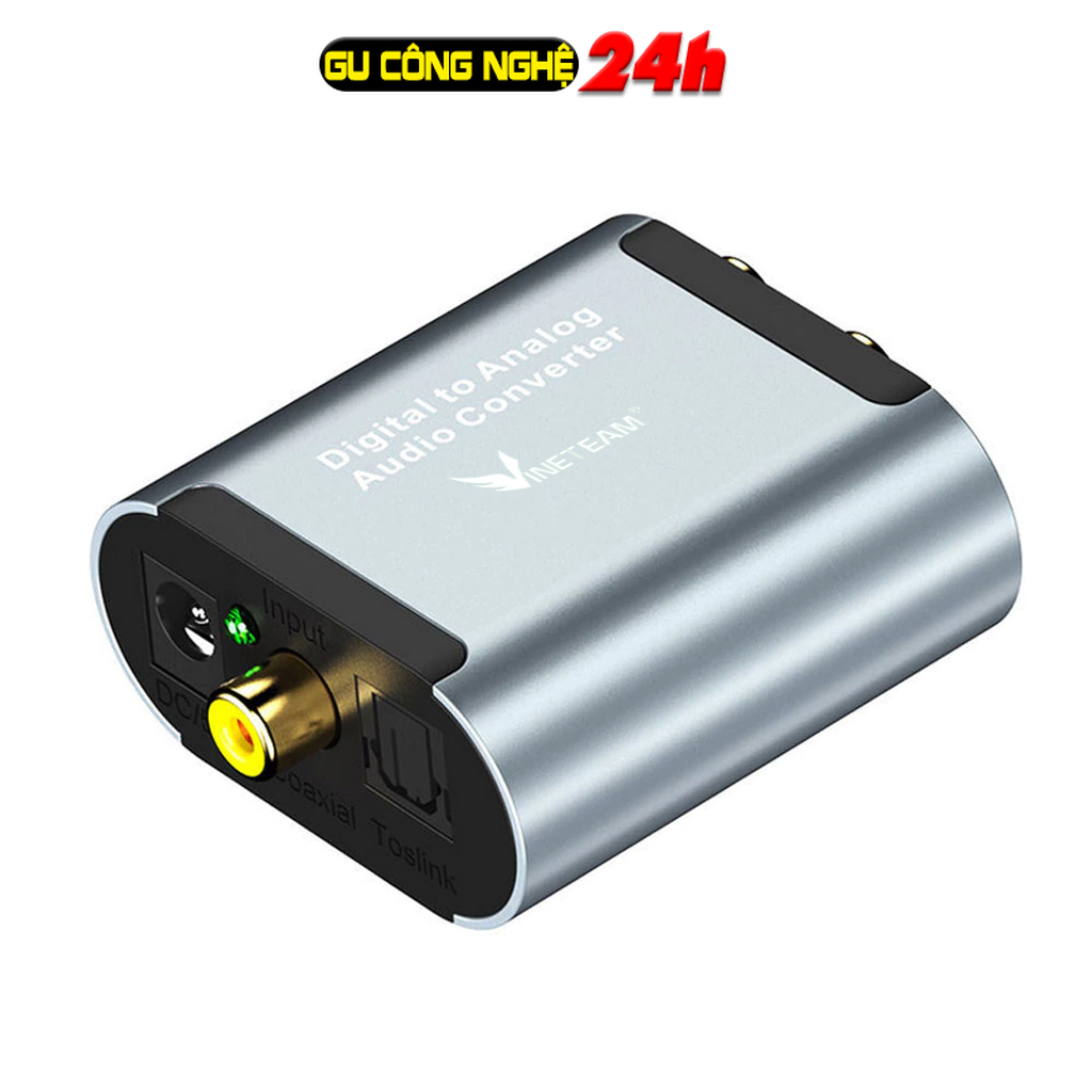 Bộ chuyển quang (optical) sang audio AV, có nút điều chỉnh âm lượng