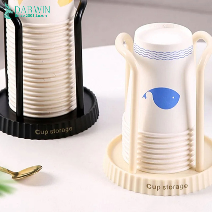 Paper Cup Holder Disposable Cup Extractor Multifunctional Cup Storage And Storage Rack Household Coffee And Tea Cup Holder