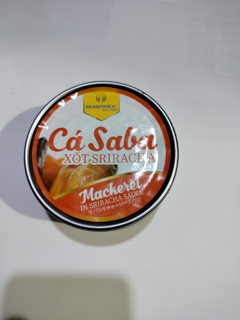 Cá Saba xốt Sriracha 185gr