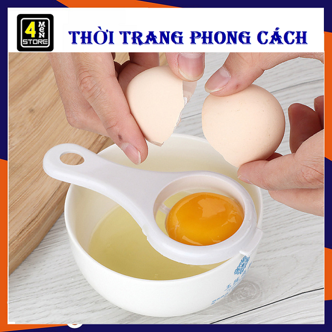 Dụng Cụ Tách Lòng Đỏ Trứng Bằng Nhựa Cao Cấp -Thìa Vớt Lòng Đỏ Trứng , muỗng tách trứng Chuyên Dụng