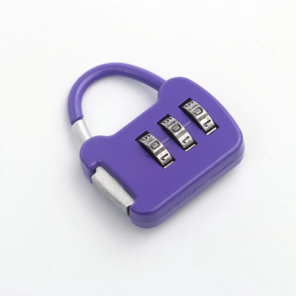 3 digit durable code combination password lock mini luggage case lock backpack padlock-Aeneas shop