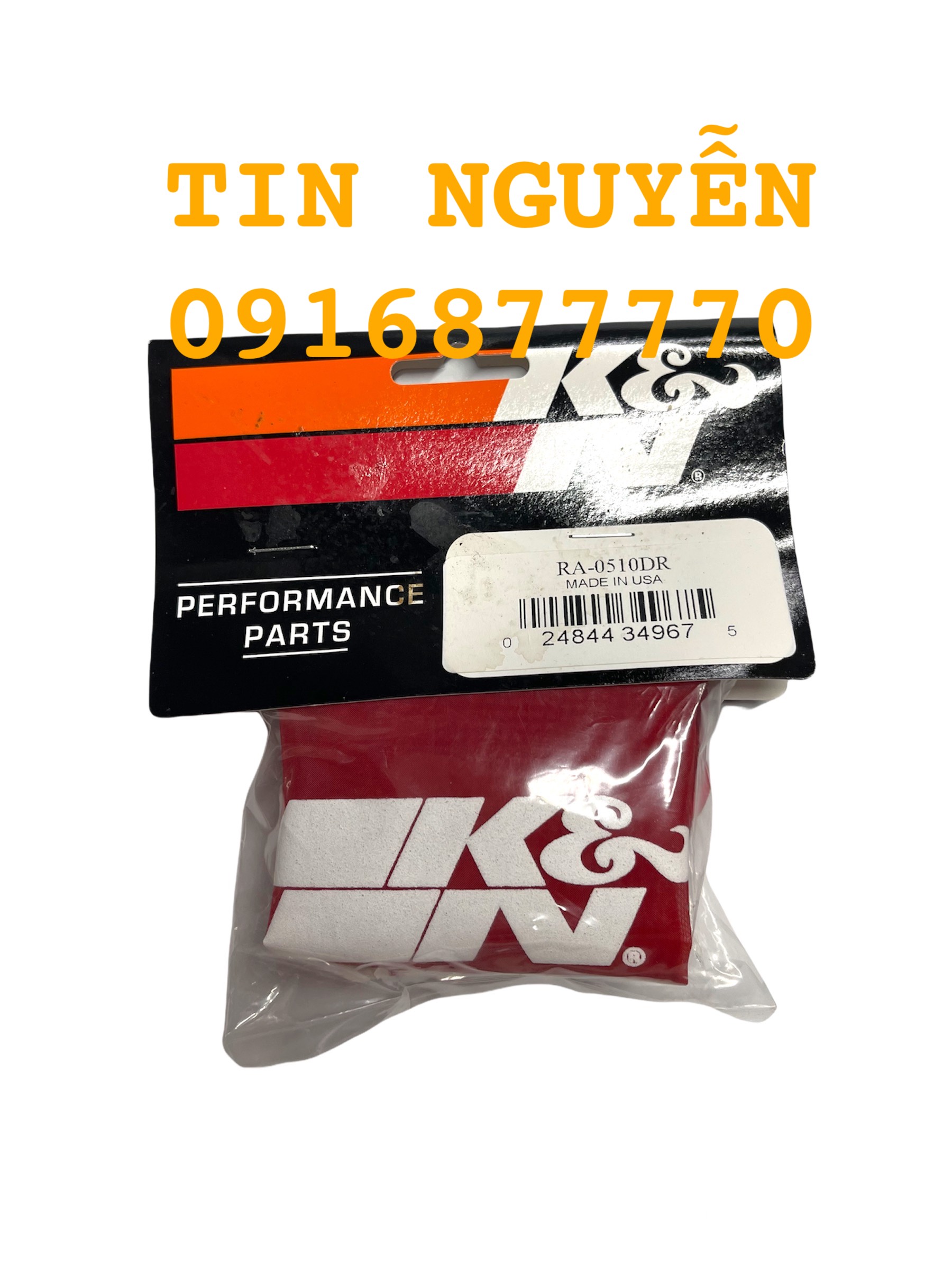 Áo mưa trùm lọc gió trụ KN 0510 chính hãng