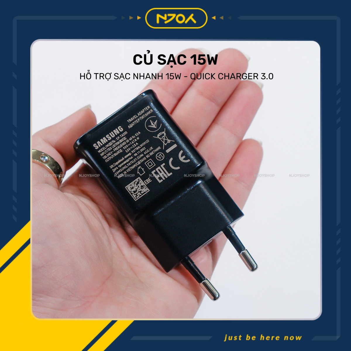 Củ Sạc Nhanh Samsung S10 Nguồn 2a Quick Charge 3.0