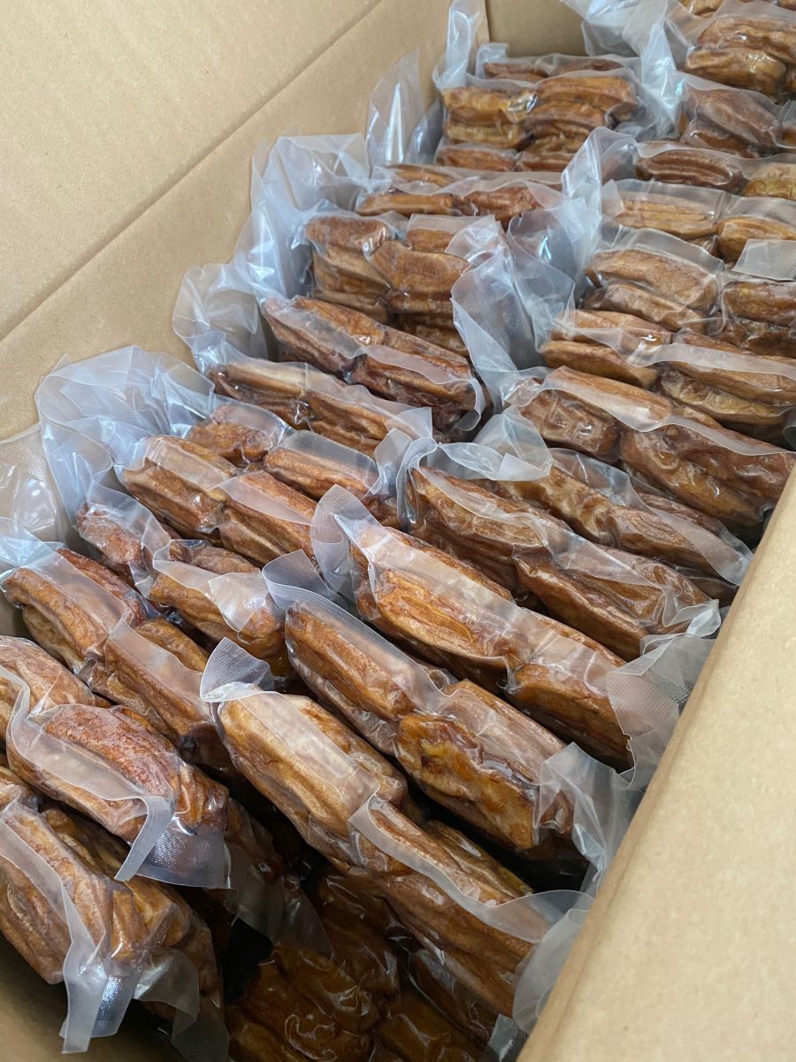Chuối sấy dẻo nguyên trái - 500gram
