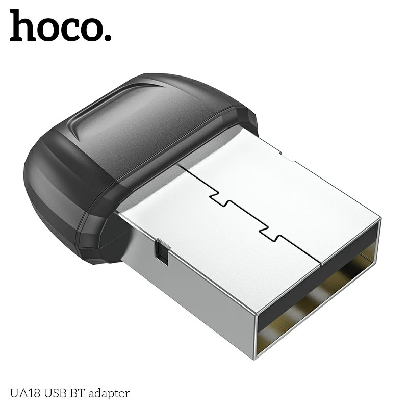 USB Bluetooth Hoco UA18 5.0 Kết Nối Bluetooth Cho Laptop, PC