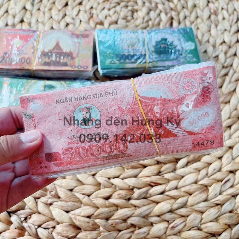 Hàng mã giấy tiền VN polyme loại thường (1 cục 10 tép)