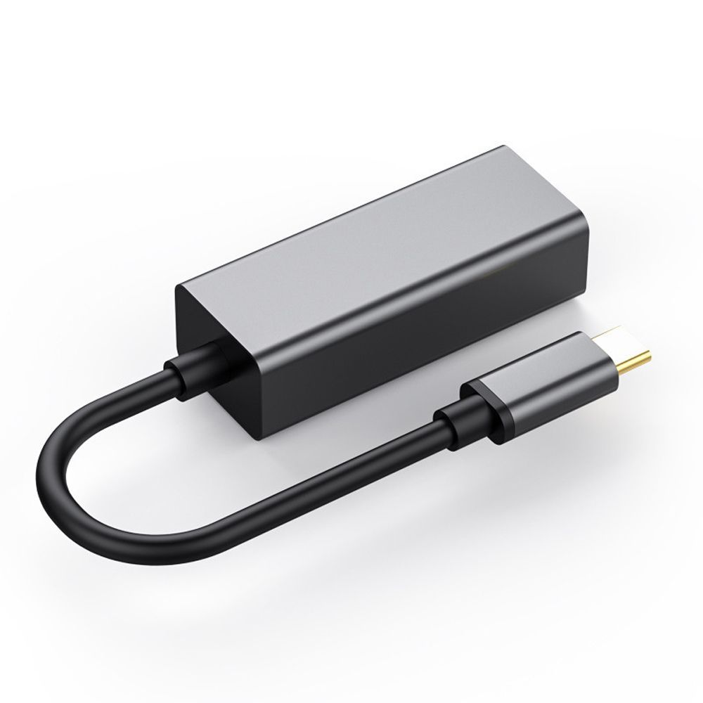 MILES Ethernet Port Windows 10 1000 Mbps Internet Cable Connection Adapter Type-C To RJ45 USB Type C to RJ45 Converter USB Type C Ethernet Adapter Type-C To RJ45 Lan Internet Cable Network Card